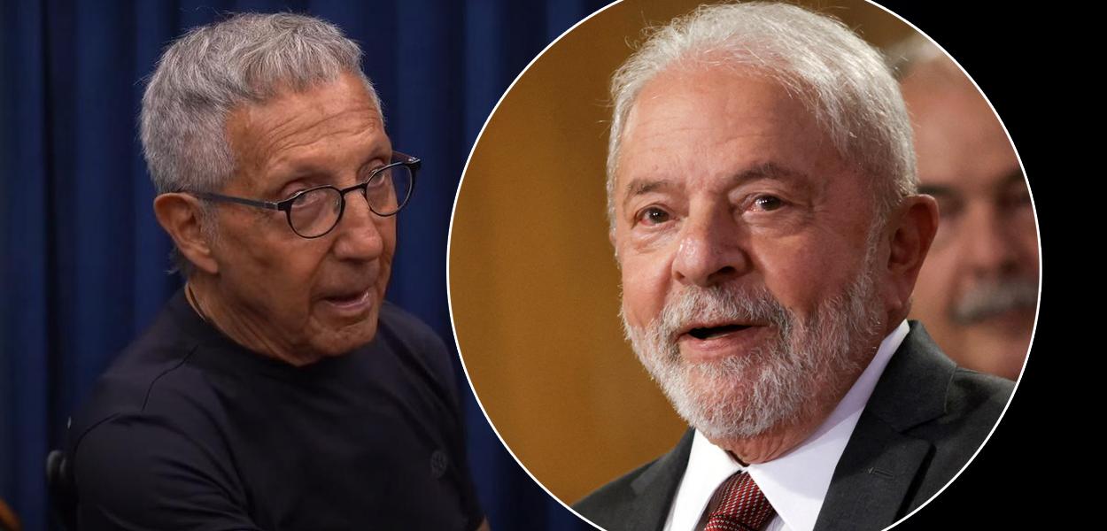 Abílio Diniz (à esq.) e Luiz Inácio Lula da Silva