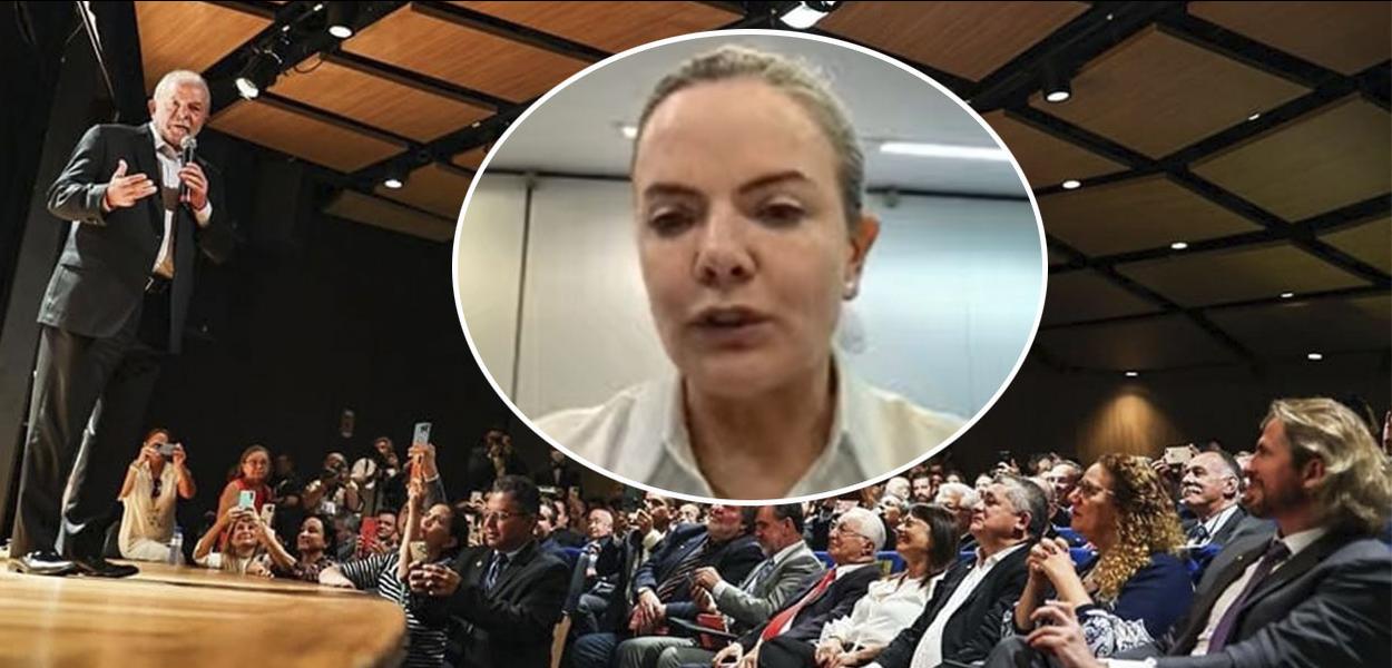 Luiz Inácio Lula da Silva e Gleisi Hoffmann