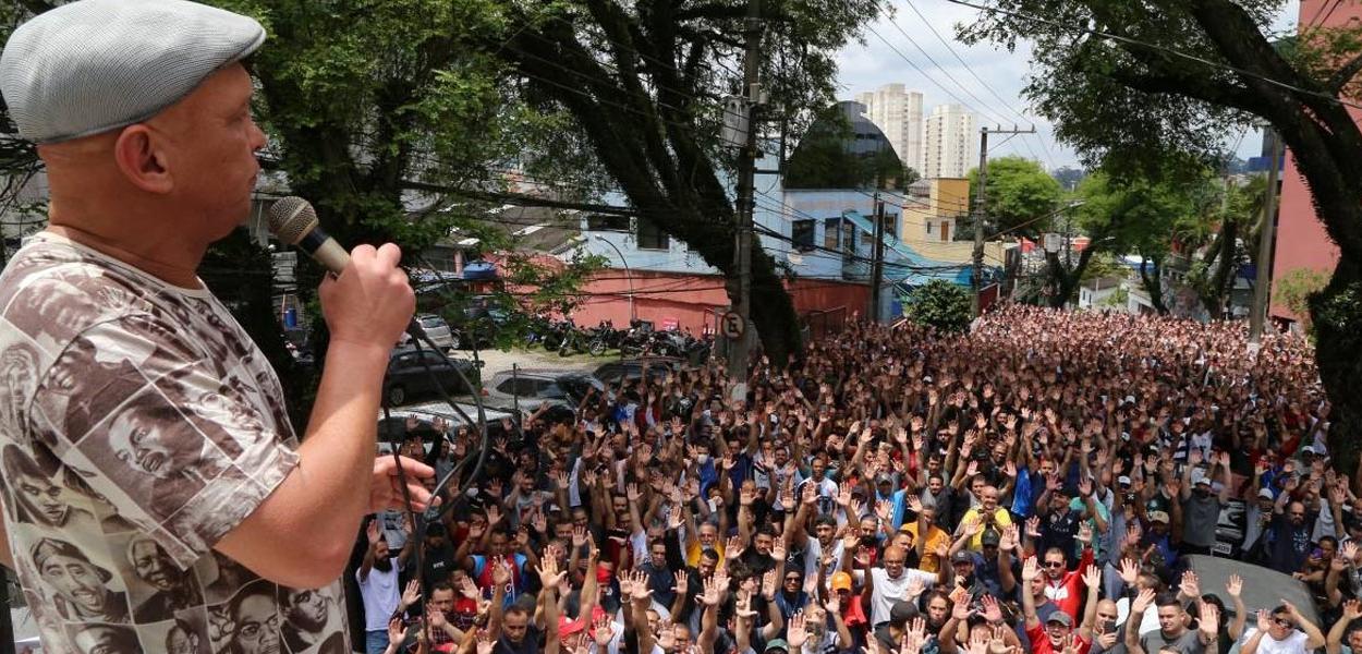Presidente do Sindicato dos Metalúrgicos do ABC, Moisés Selerges,