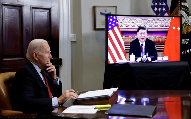 Joe Biden e Xi Jinping - 15/11/2021