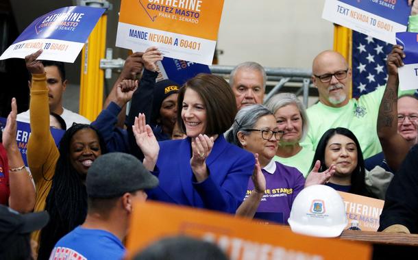 Senadora norte-americana Catherine Cortez Masto, democrata
