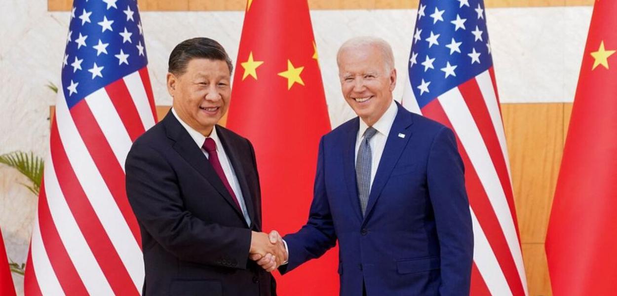 Xi Jinping e Joe Biden