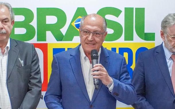 Aloizio Mercadante e Geraldo Alckmin