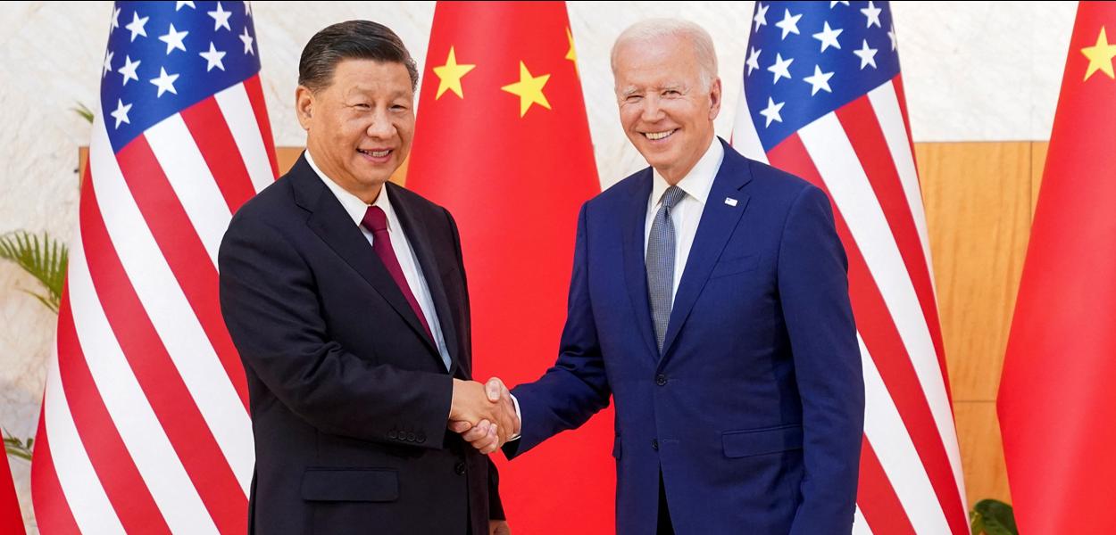 Xi Jinping e Joe Biden