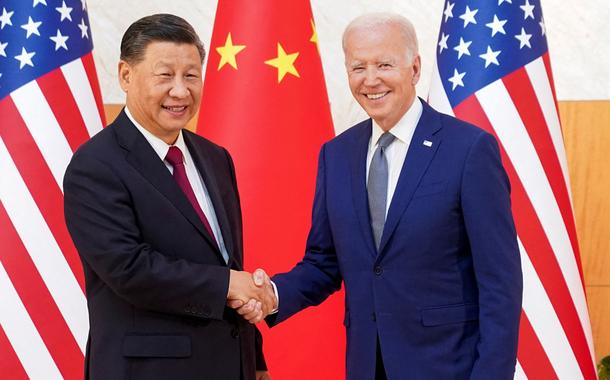 Xi Jinping e Joe Biden