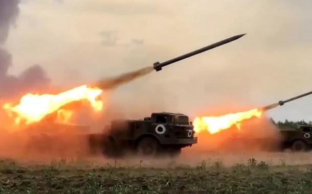 Mísseis do exército da Rússia