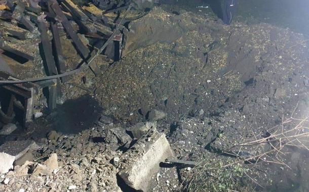 A view shows damages after an explosion in Przewodow, a village in eastern Poland near the border with Ukraine, in this image obtained from social media by Reuters released on November 15, 2022. /via REUTERS