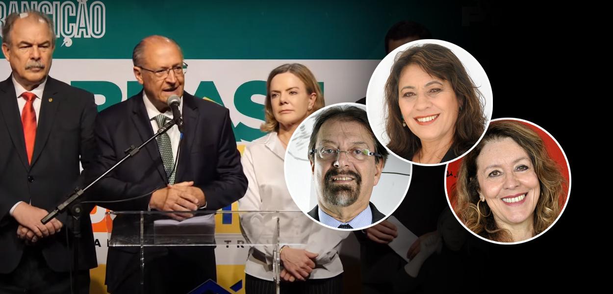 Mercadante, Alckmin, Gleisi, Florestan, Tereza e Helena