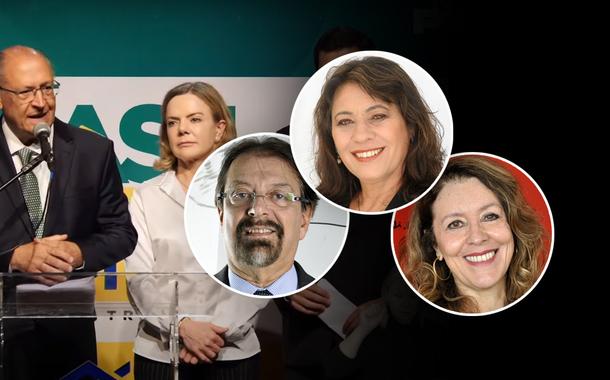 Mercadante, Alckmin, Gleisi, Florestan, Tereza e Helena