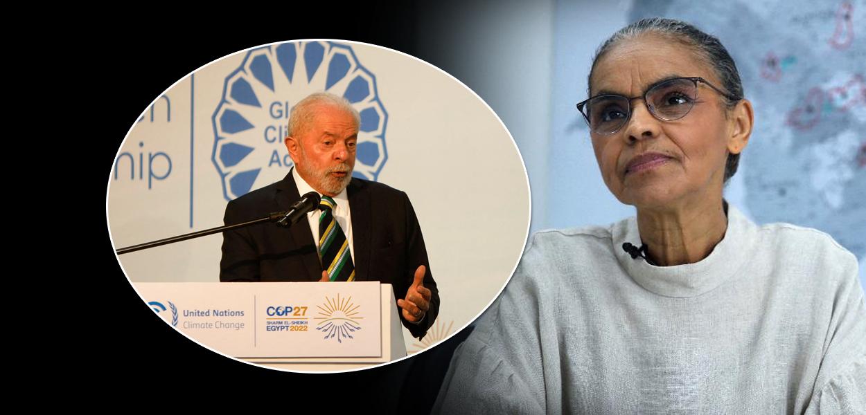 Lula e Marina Silva