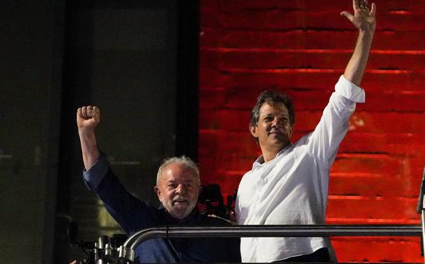 Luiz Inácio Lula da Silva e Fernando Haddad