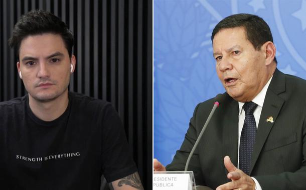 Felipe Neto e Hamilton Mourão