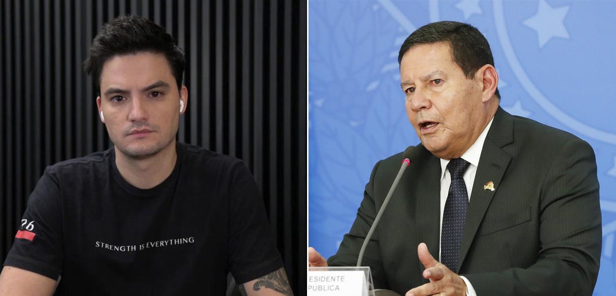 Felipe Neto e Hamilton Mourão