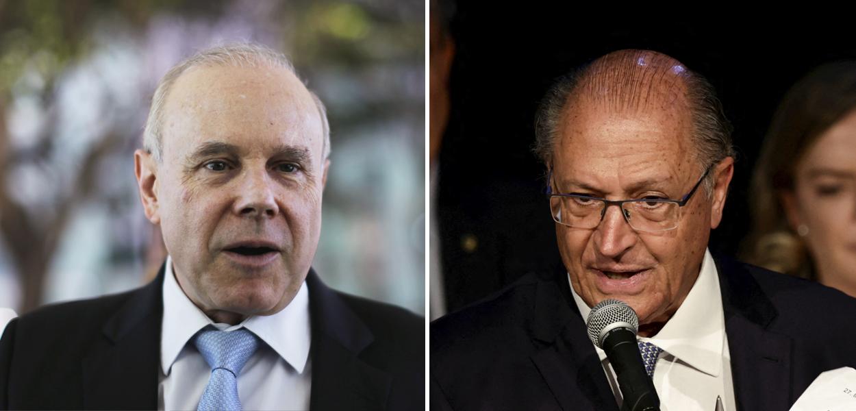 Mantega e Alckmin