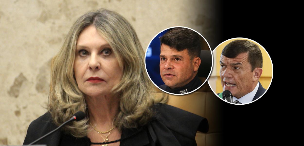 Lindôra Araújo, Silvinei Vasques e Paulo Sérgio