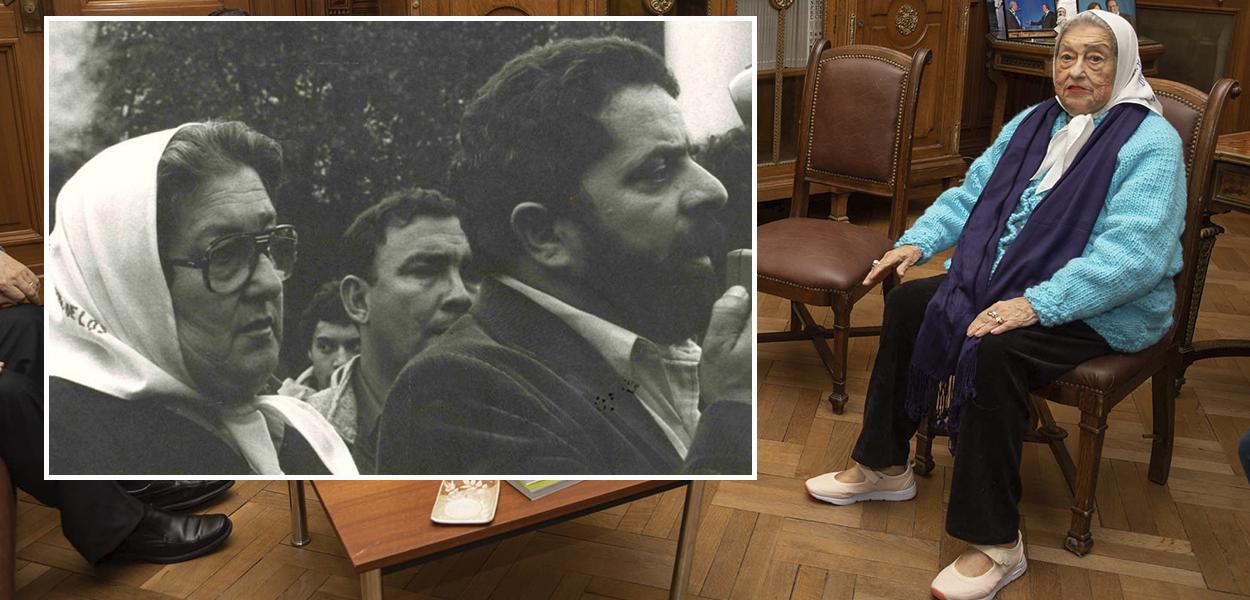 Hebe de Bonafini e Lula