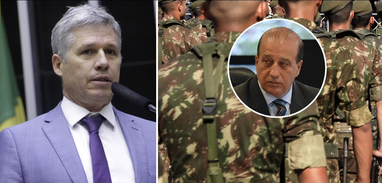 Paulo Teixeira e Augusto Nardes