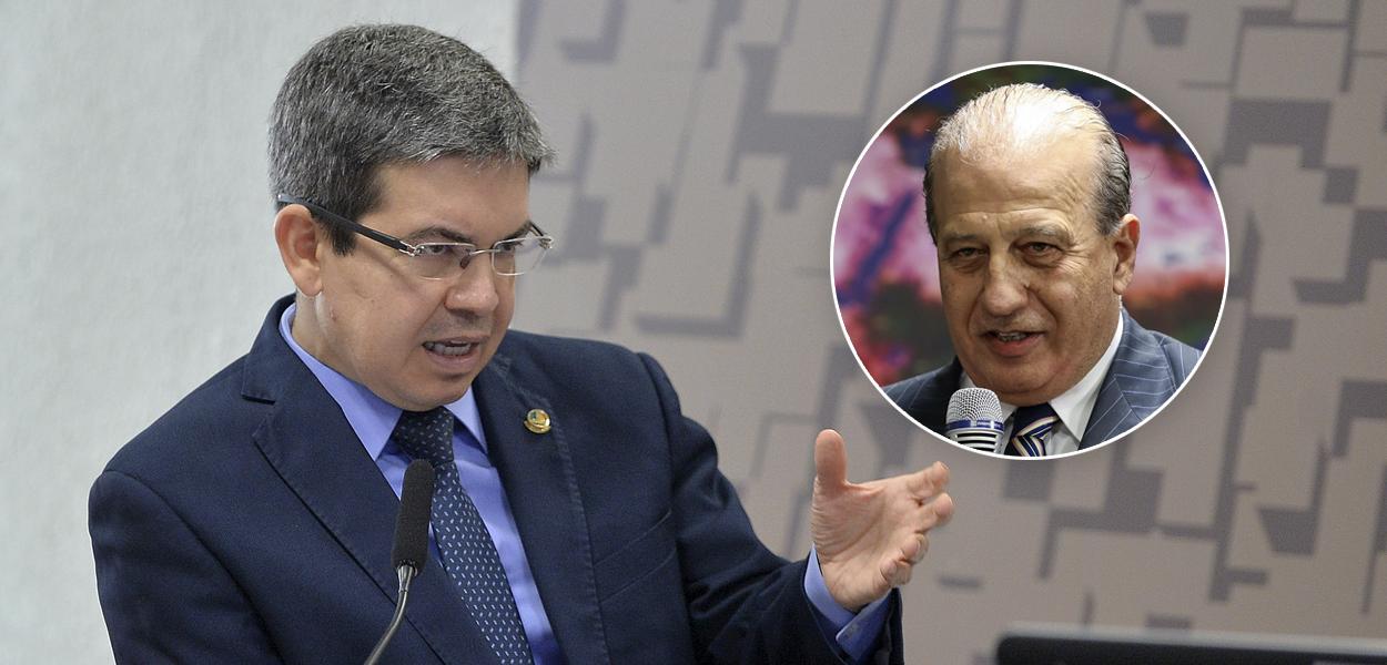 Randolfe Rodrigues e Augusto Nardes