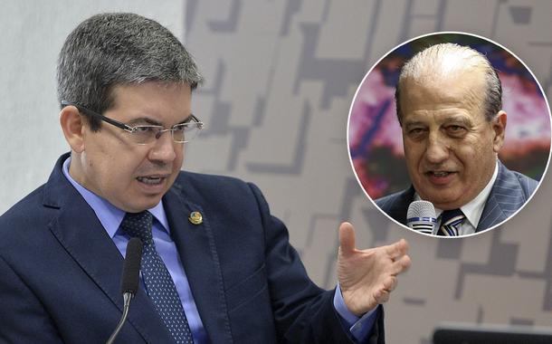 Randolfe Rodrigues e Augusto Nardes