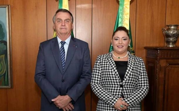Jair Bolsonaro e Ludimilla Oliveira