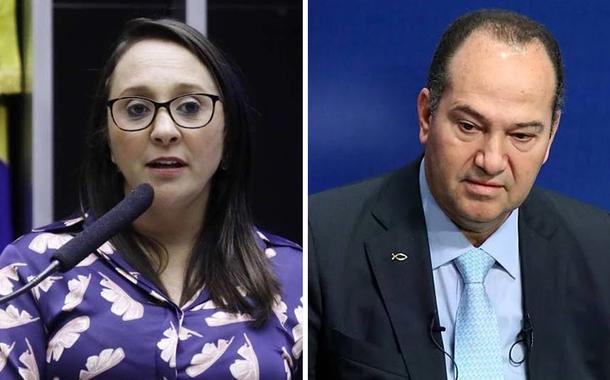 Renata Abreu (à esq.) e Pastor Everaldo