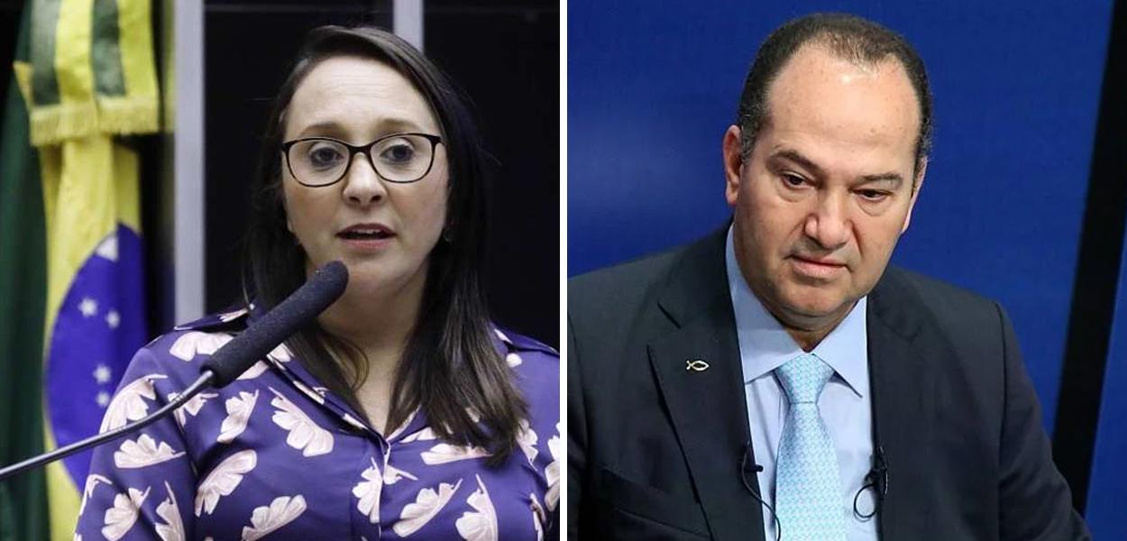 Renata Abreu (à esq.) e Pastor Everaldo