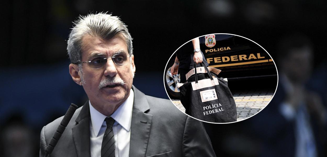 Romero Jucá e Polícia Federal