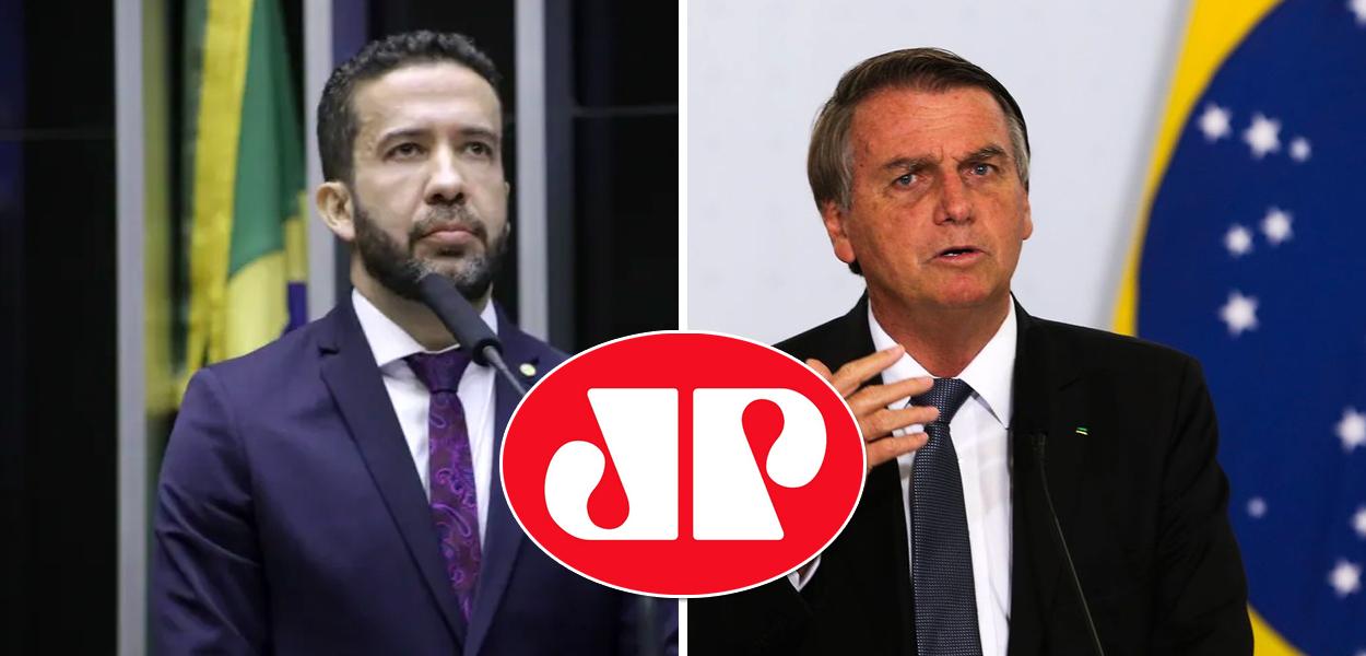 André Janones, Jair Bolsonaro e Jovem Pan