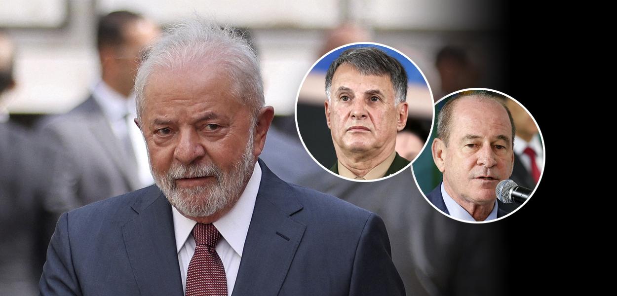 Lula, Edson Pujol e Fernando Azevedo e Silva