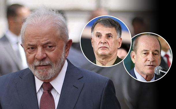 Lula, Edson Pujol e Fernando Azevedo e Silva