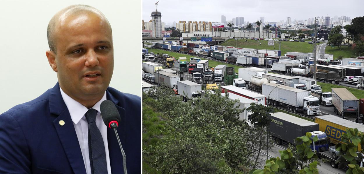 Major Vitor Hugo e bloqueio de caminhoneiros
