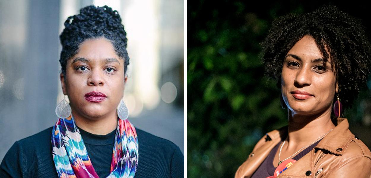 Sharrelle Barber e Marielle Franco