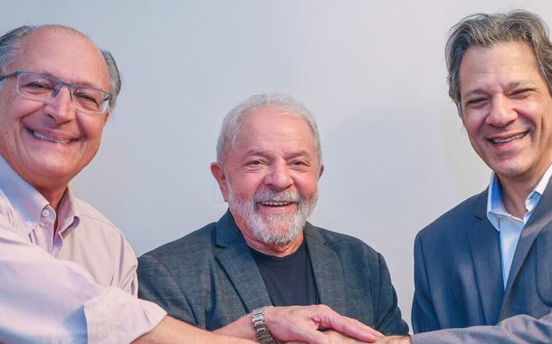 Alckmin, Lula e Haddad