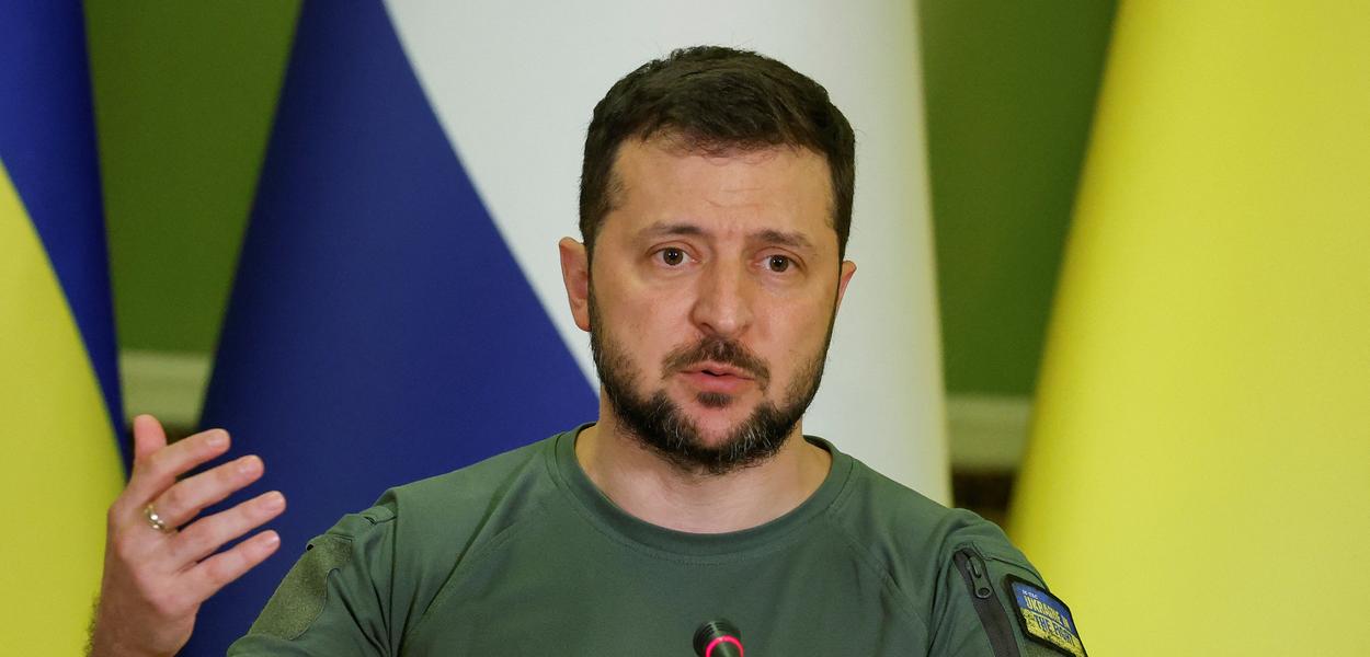 Ukraine's President Volodymyr Zelenskiy