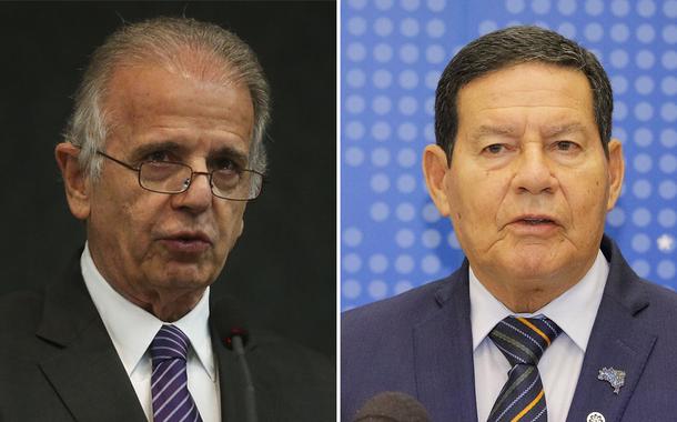 José Múcio e Hamilton Mourão