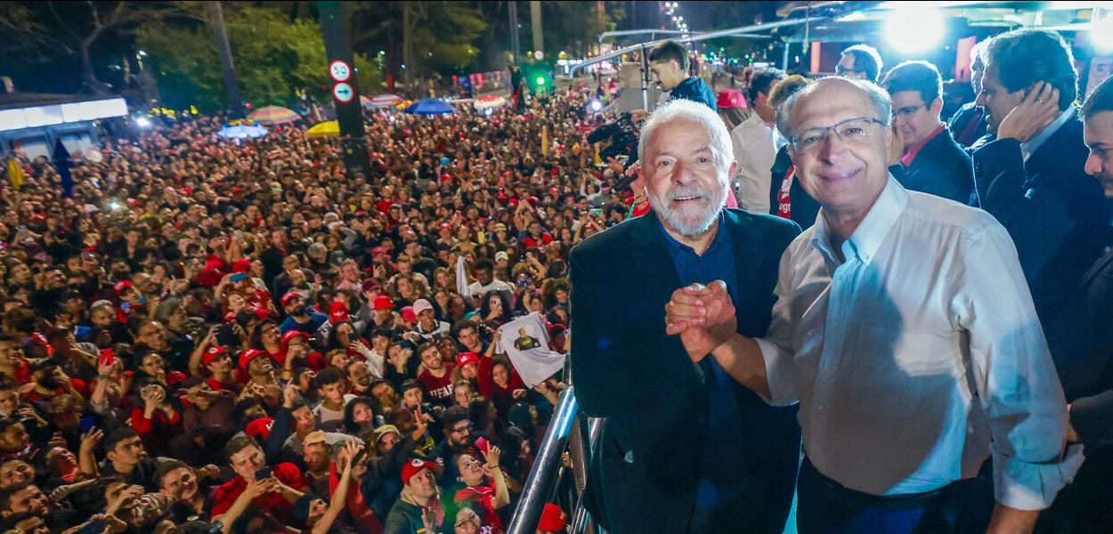 Lula e Geraldo Alckmin