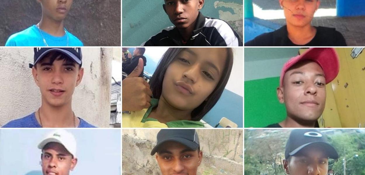 Os jovens massacrados em Paraisópolis