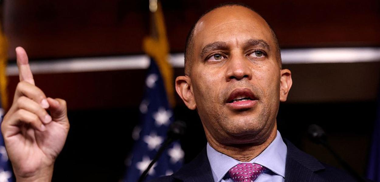 O deputado Hakeem Jeffries