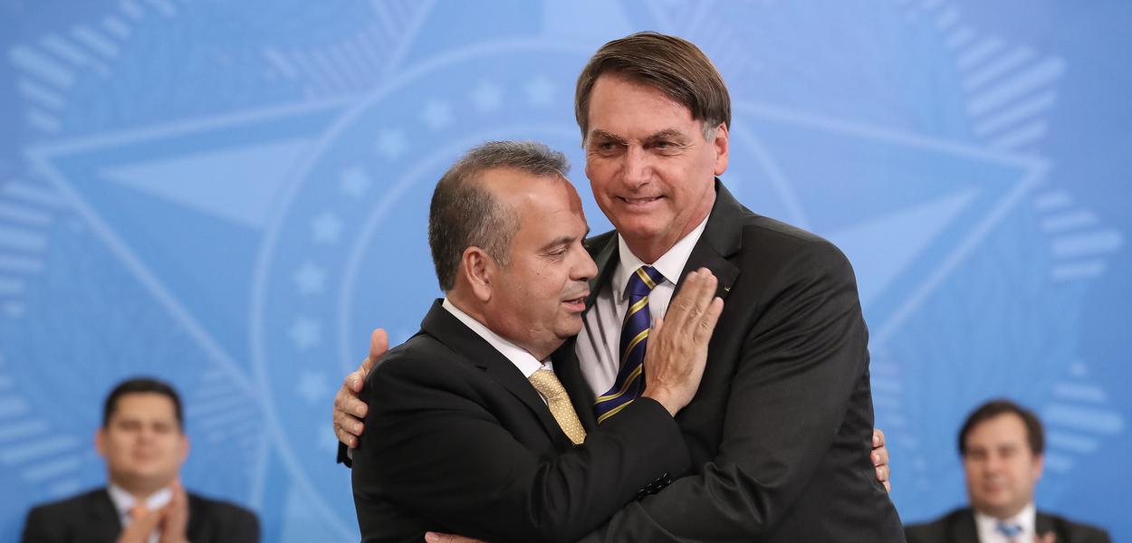 Rogério Marinho e Jair Bolsonaro