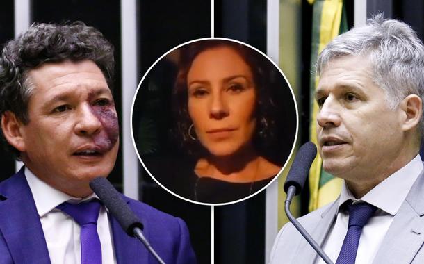 Reginaldo Lopes,  Carla Zambelli e Paulo Teixeira