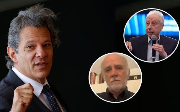 Fernando Haddad, André Lara Resende e Pérsio Arida