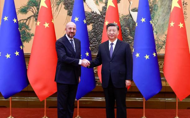 Charles Michel e Xi Jinping