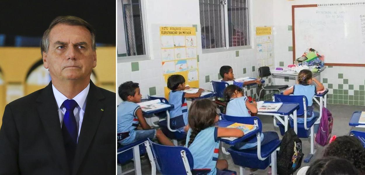 Bolsonaro e sala de aula