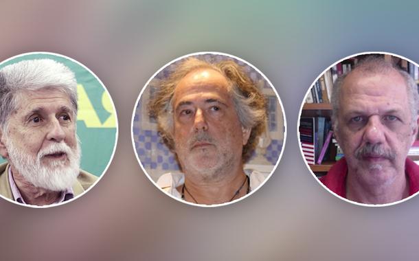 Celso Amorim, Pepe Escobar e Reginaldo Nasser