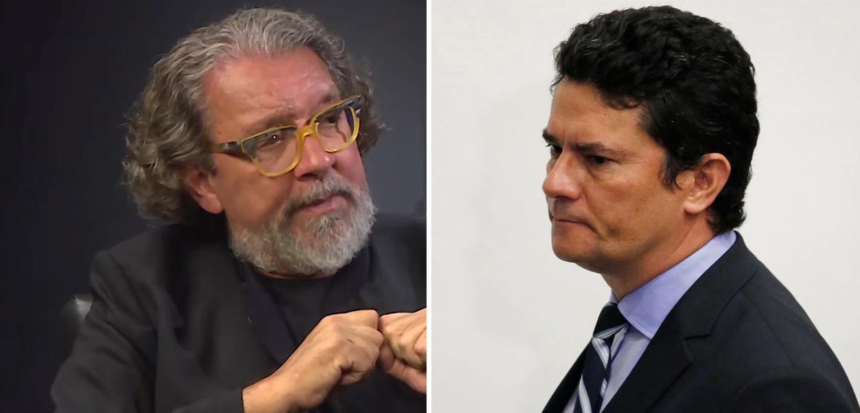 Antônio Carlos de Almeida Castro (à esq.) e Sérgio Moro