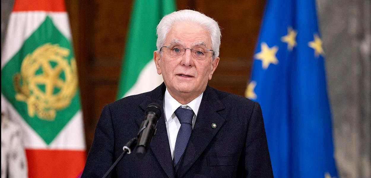 Sergio Mattarell, presidente da Itália