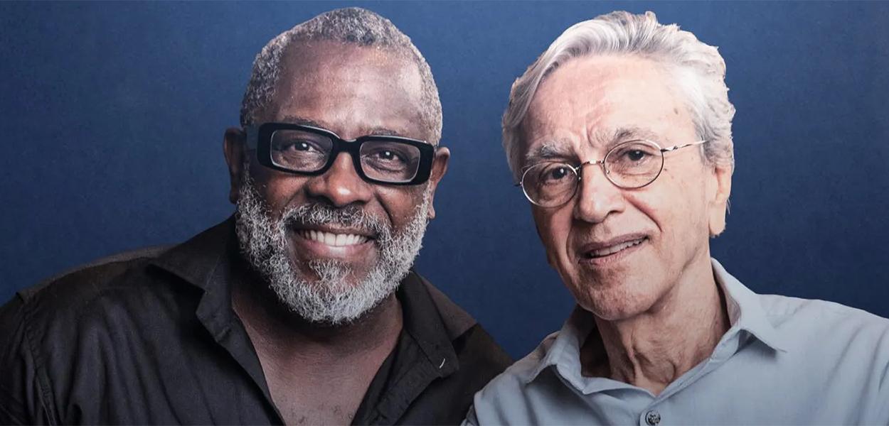 Pr Kleber Lucas e Caetano Veloso