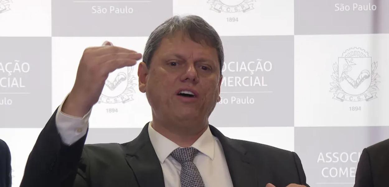 Tarcísio de Freitas (Foto: Reprodução/TV Globo) Tarcísio de Freitas