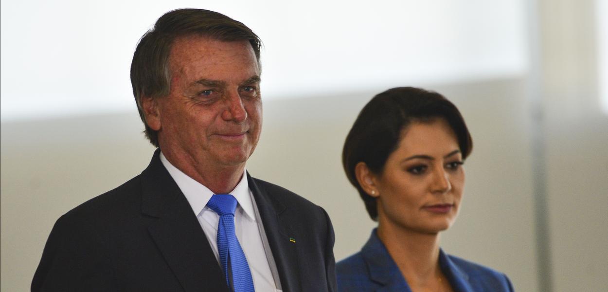 Jair Bolsonaro e Michelle