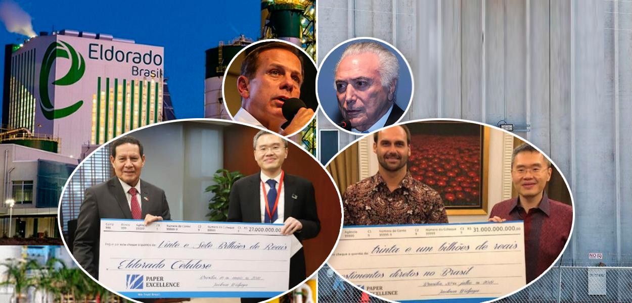 A empresa manteve encontros com Eduardo Bolsonaro e Hamilton Mourão na Indonésia e na China respectivamente em 2019